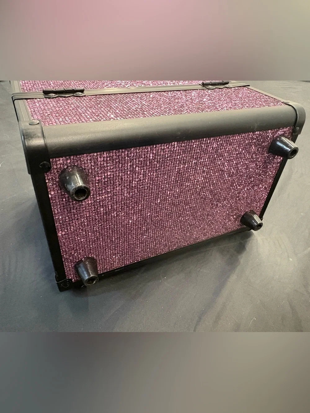 Ulta Beauty Artistry Edition Sparkling Pink Makeup Train Case